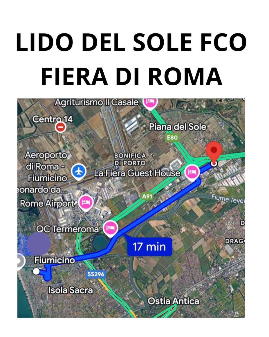 Lido Del Sole Fco Daire Fiumicino Dış mekan fotoğraf